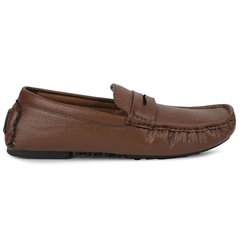 Fortune Brown Formal Loafers For Men CLASSIK-2E By Liberty — photo 2
