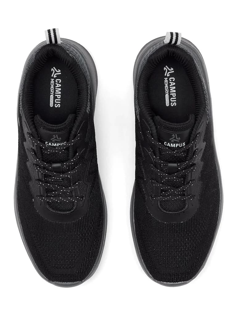 FYBER Black Men's Running Shoes — photo 6