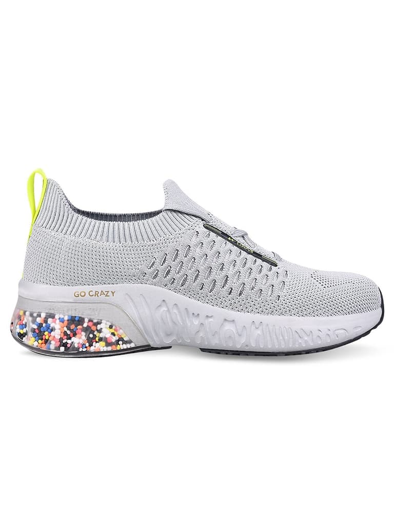 STREET RUN-CH Grey Child Running Shoes — Grey / 2