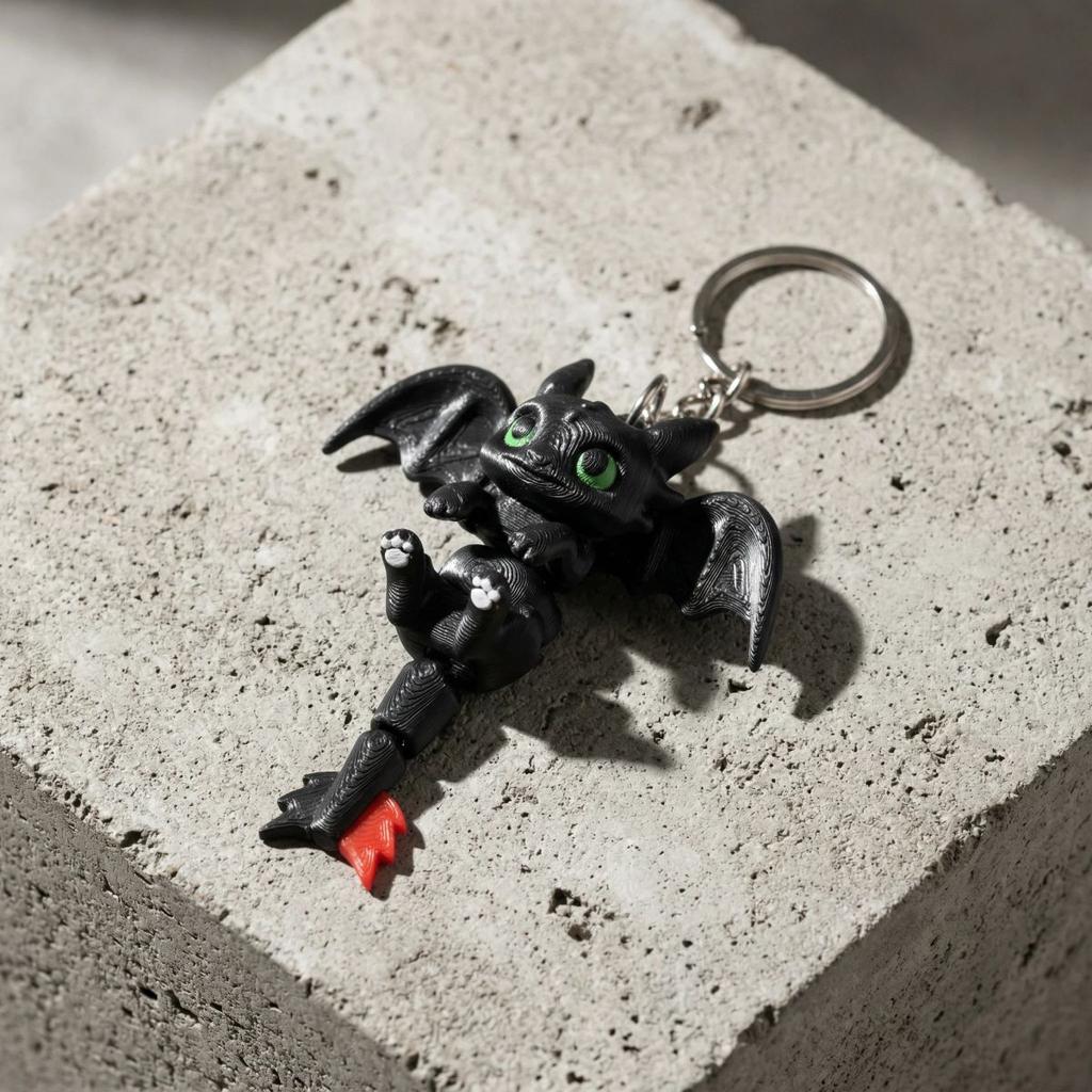 Baby Toothless Keychain