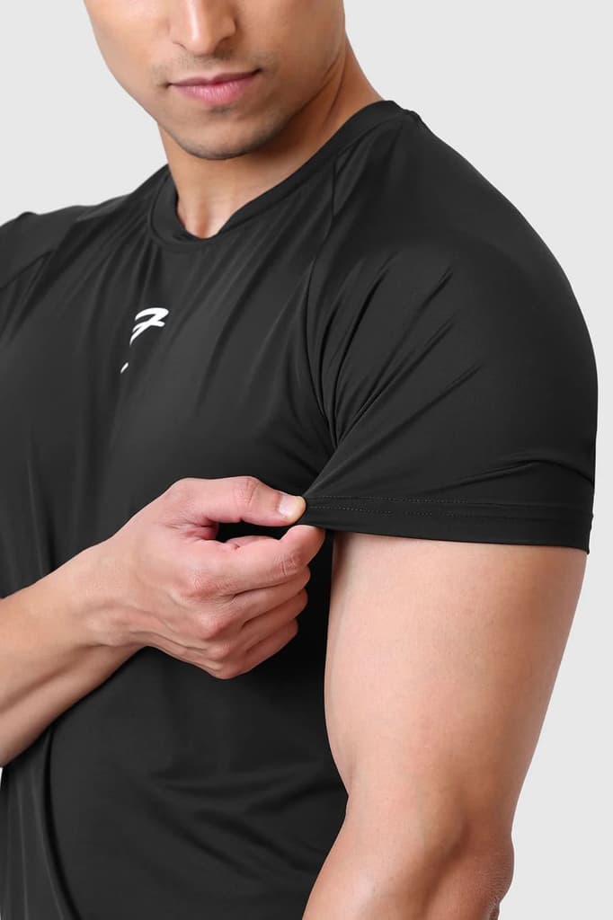 Bare Nylon T-shirt Black — photo 5