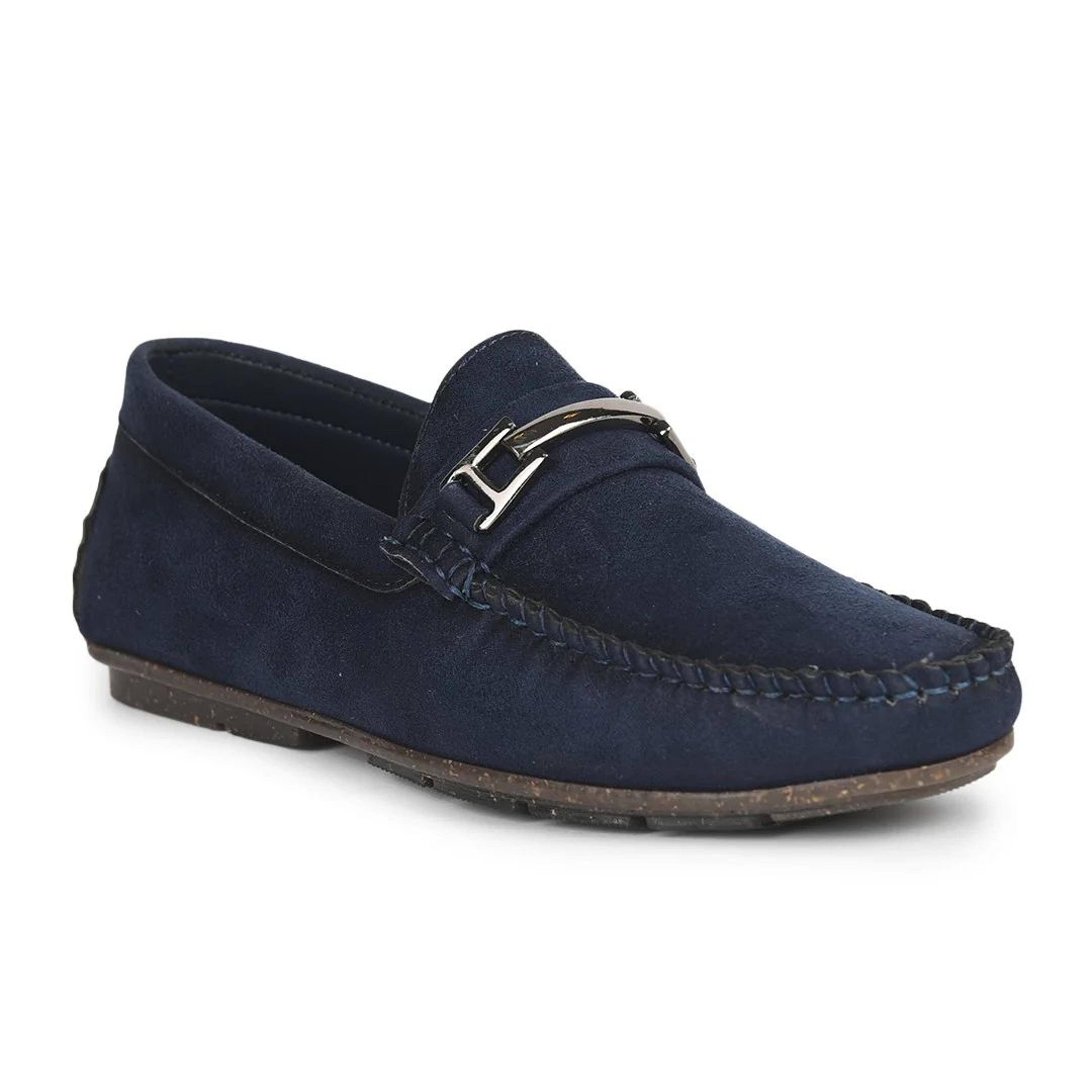 Fortune (Navy Blue) Casual Slip on Shoes For Men VCL-2 By Liberty