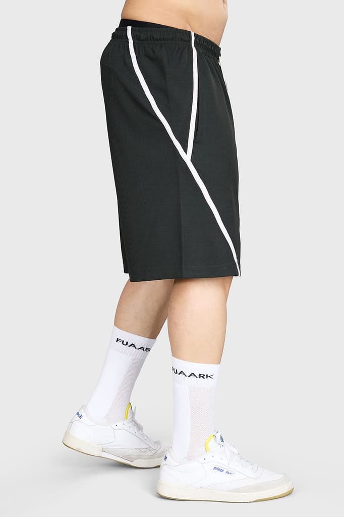 Drip Oversized Shorts Olive — photo 5