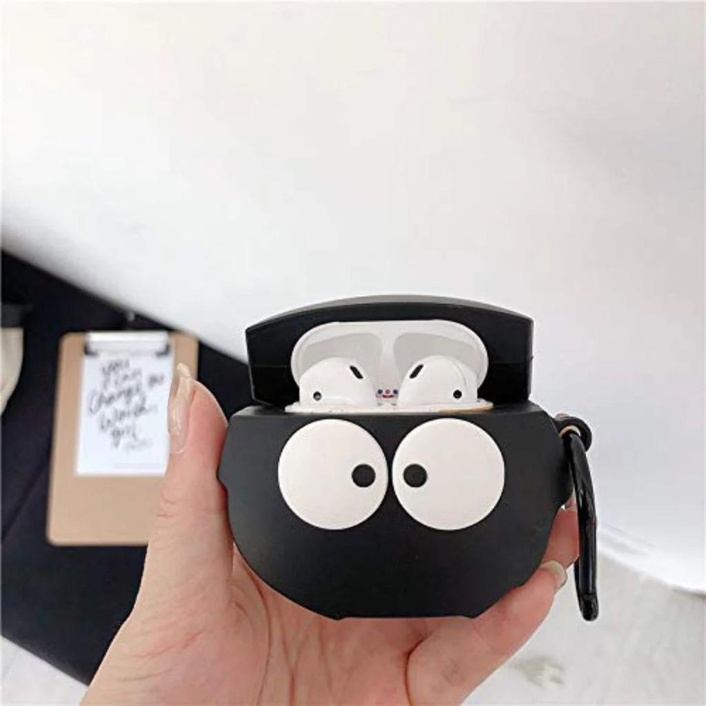 Black fairy - Susuwatari Inspired Airpods 3 Case (Silicon) — photo 4