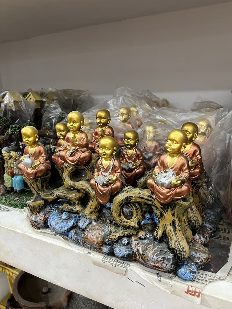 Golden Buddha Statue | Decorative | Gold | Buddhist