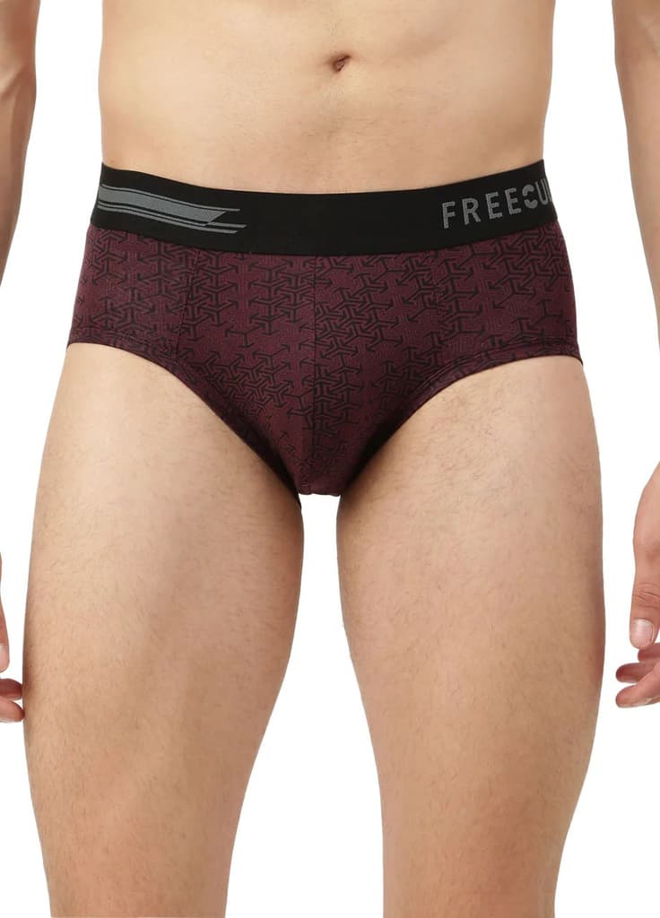 Men's Anti-Bacterial Printed Micro Modal Brief (Pack of 2) — photo 2