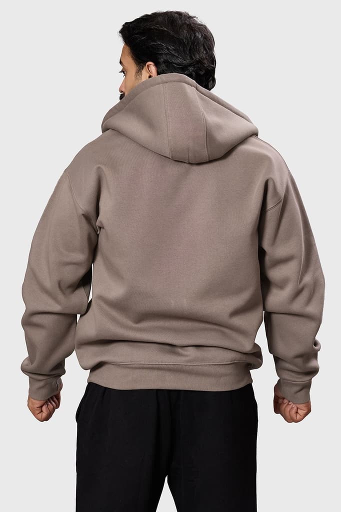 Brookline Oversized Jacket Brown — photo 7