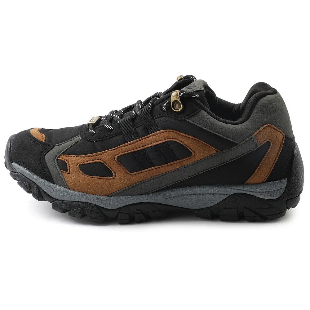 Leap7x Black Sports Lacing Running Shoes For Men EAST-1 By Liberty — photo 4