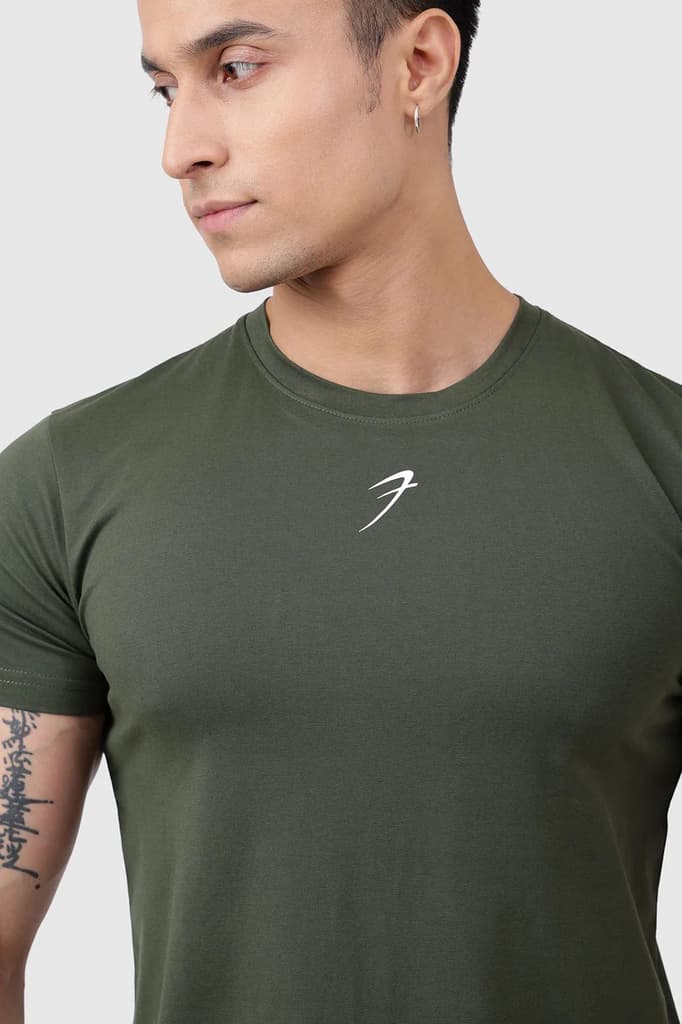Pulse T-shirt Olive — photo 4
