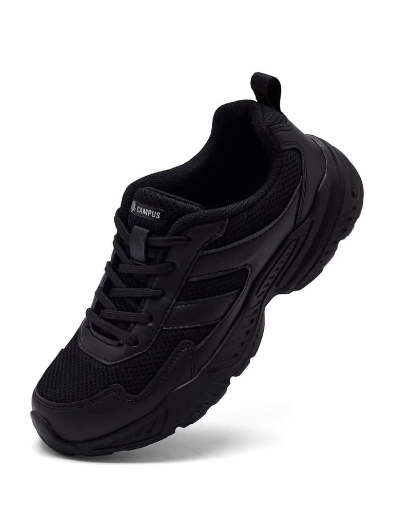 CS-26105C Black Child School Shoes — photo 3