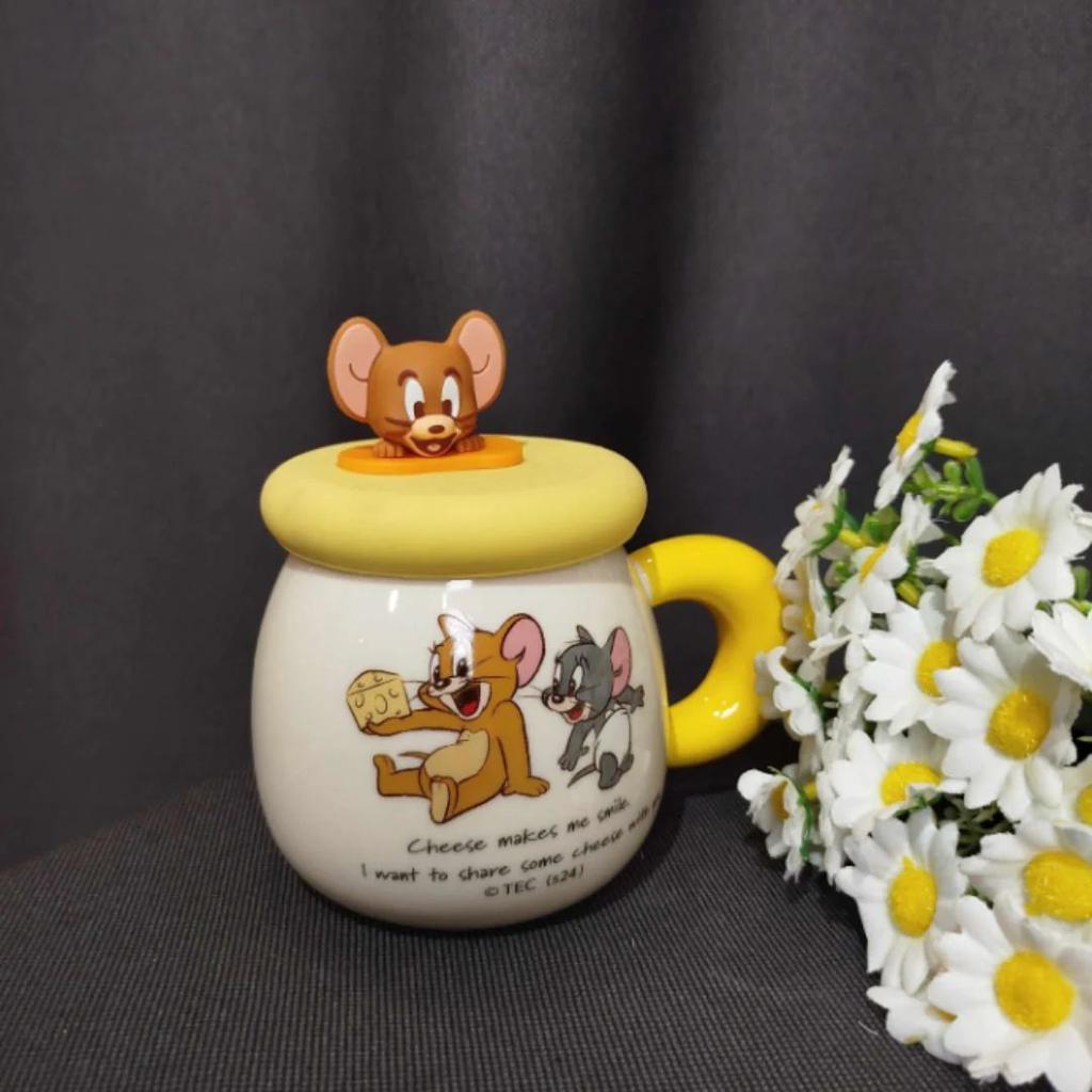 Tom And Jerry Ceramic Mug With Straw — photo 4