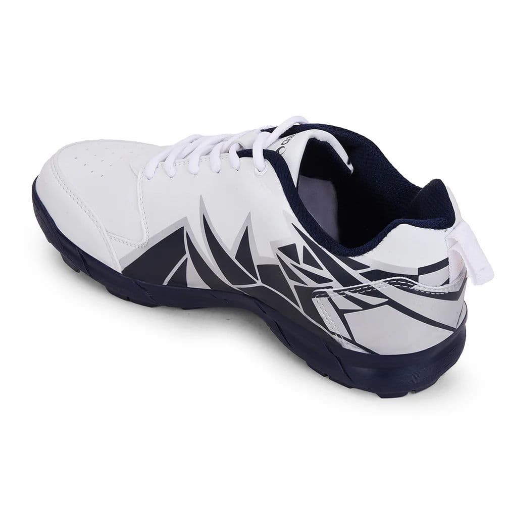 FREEDOM Navy Blue Sports Lace-Up Cricket Shoes For Men GOOGLY By Liberty — photo 6
