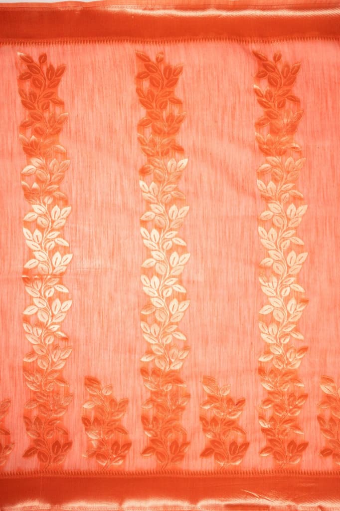 Mimosa Women's Woven Design Banarasi Style Art Silk Saree With Blouse Piece : SA00001765GJFREE — photo 9
