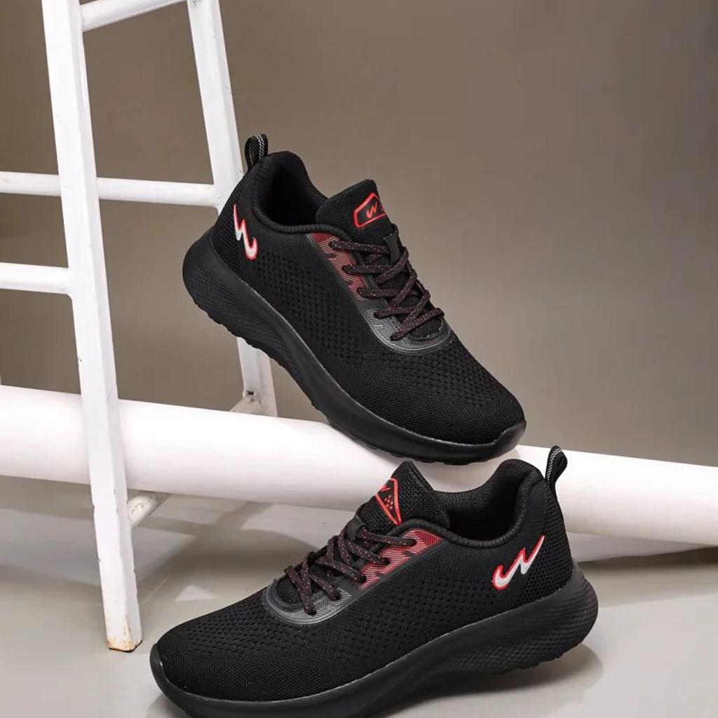 DIVIDE Black Men's Running Shoes