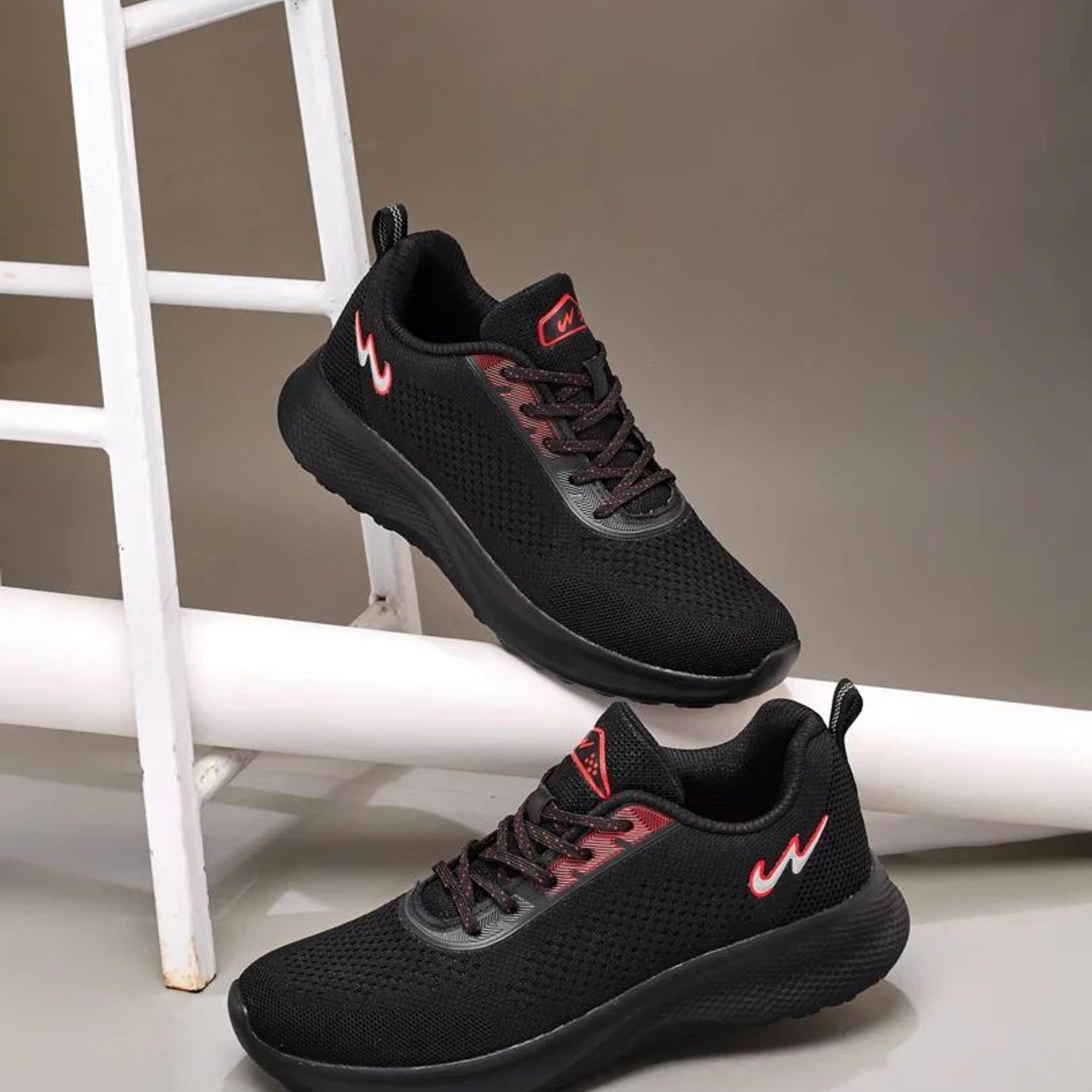 DIVIDE Black Men's Running Shoes