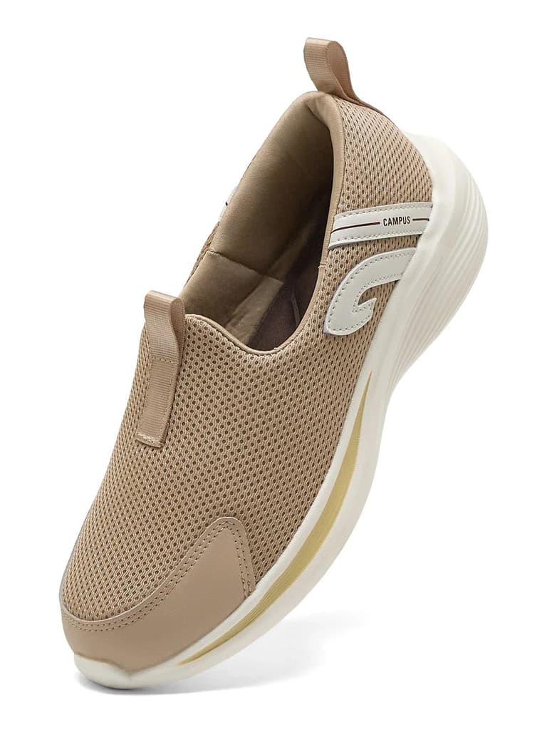 AMBLE Beige Women's Walking Shoes — photo 3