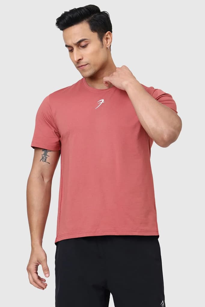 Pulse Running T-shirt Cranberry — photo 5
