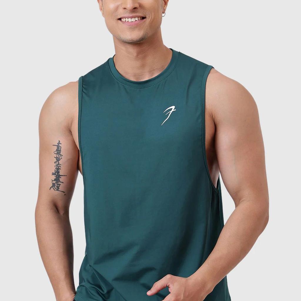 Urban Deep Arm Tank Emerald Green