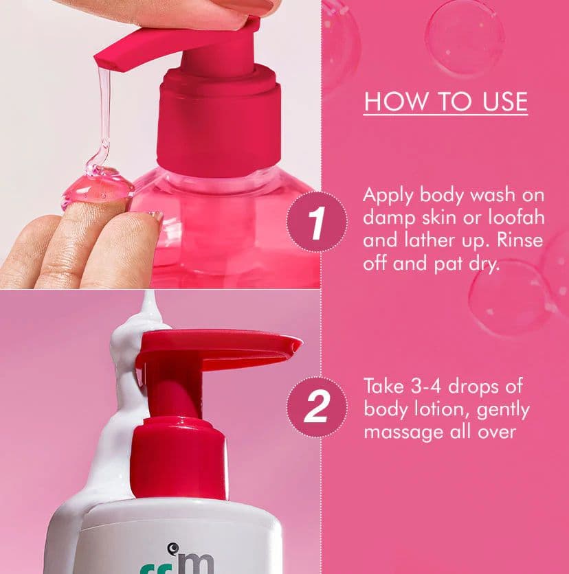 Raspberry Cleanse & Protect Duo | Body Wash & SPF 50 PA+++ Body Sunscreen