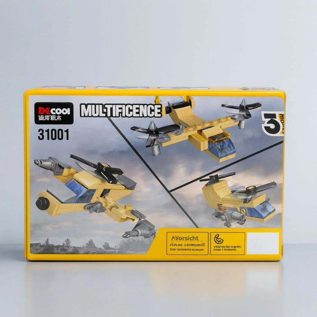 3-in-1 Mini Building Blocks Set – Educational STEM Bricks Toy Kit for Kids — Conveyor (31001)