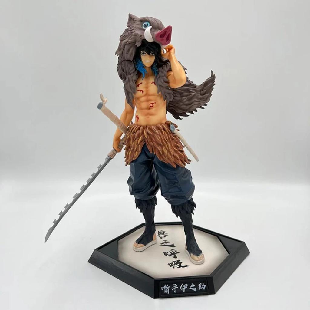 Blade n Blood: Demon Slayer Collection – 11.8” Premium Anime Figurines — Inosuke Hashibira Figurine