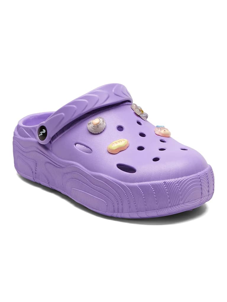 GCW-7003 Purple Women's Clogs — photo 2