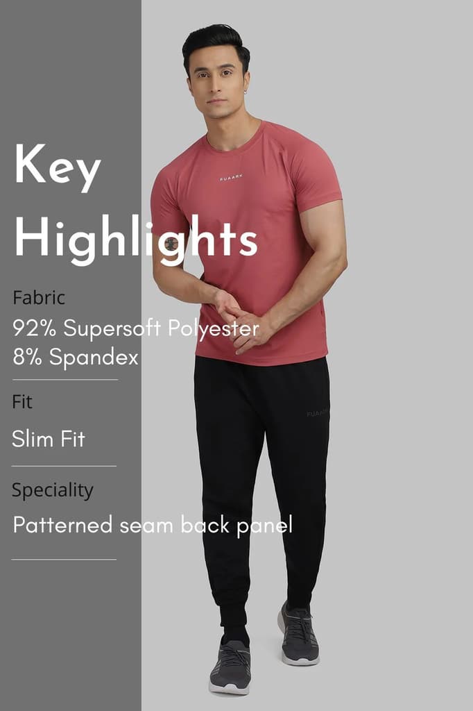 Sleek T-shirt Deep Red — photo 6