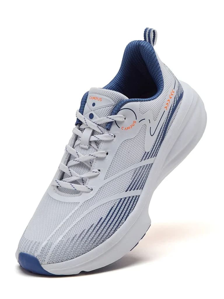 GLITCH White Men's Running Shoes — photo 3