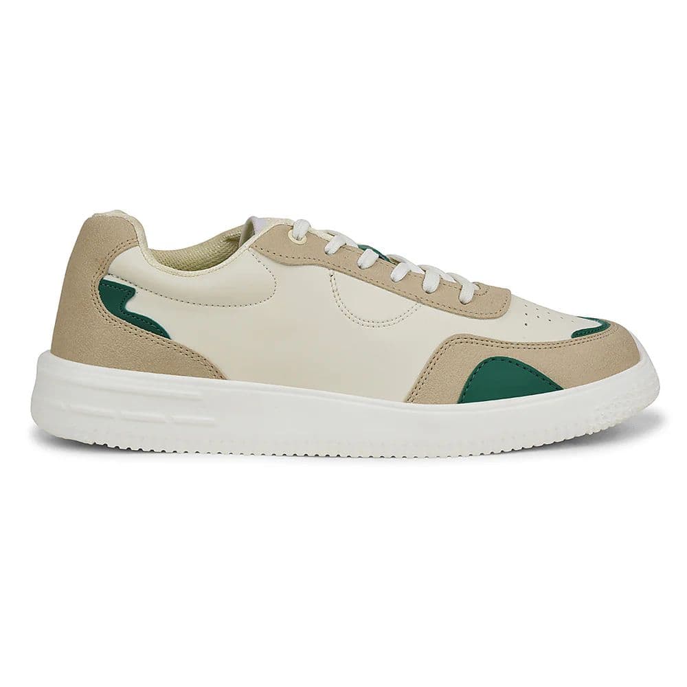 Leap7x White Casual Lacing Sneakers For Men AMAZER-3E By Liberty — photo 2