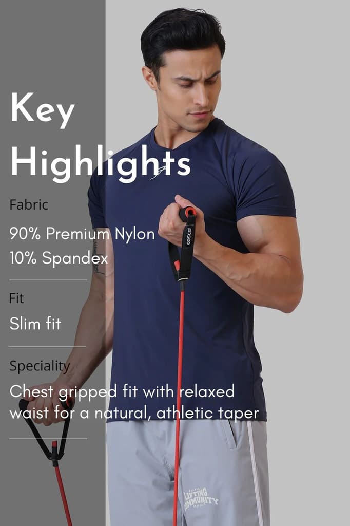 Bare Nylon T-shirt Navy — photo 7
