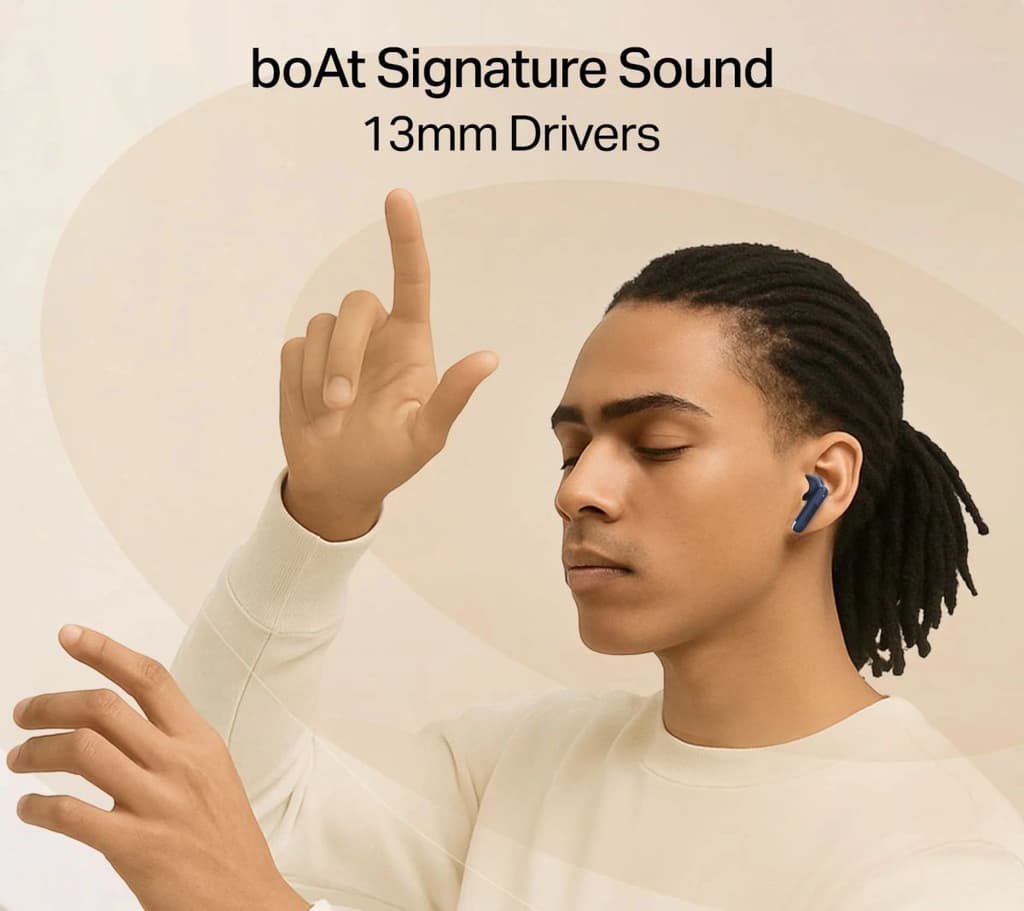 boAt Airdopes Alpha Gen 2 | Wireless Earbuds with 45 Hours Playback, BEAST™ Mode & ENx™ Calling — photo 2