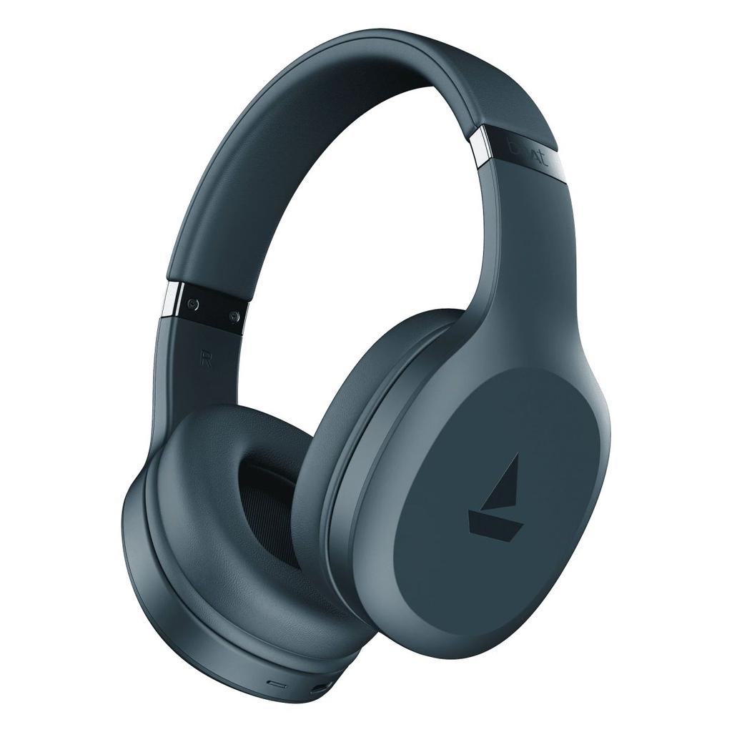 boAt Rockerz 412 | Wireless Headphones with 40mm Drivers, BEAST™ Mode, ENx™ Tech & 60H Playback — Bold Blue