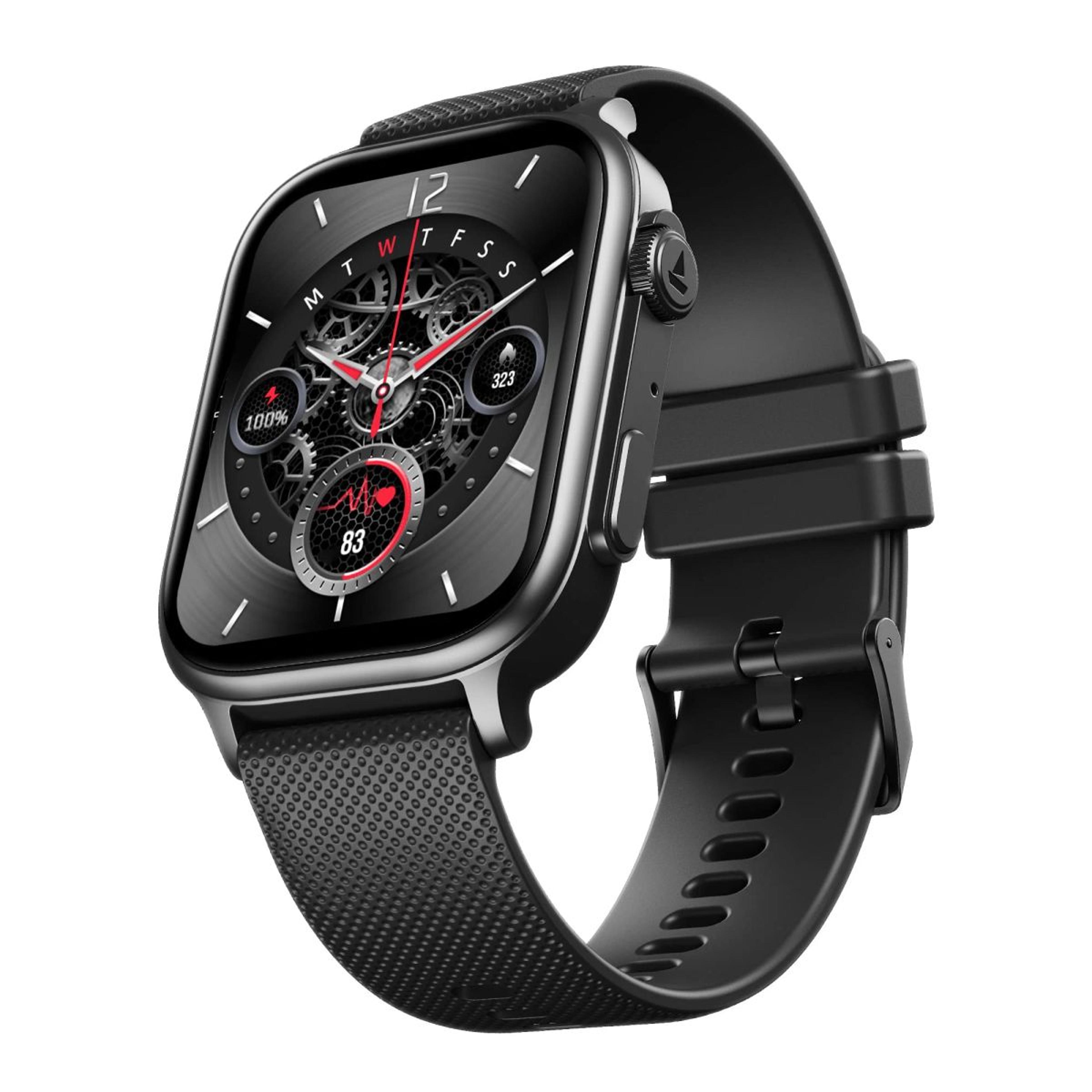 boAt Storm Infinity Max | Smartwatch with 2.01" HD Display, 20-Day Battery Life, BT Calling, IP68, and Functional Crown