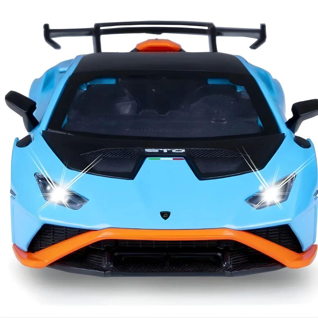 MSZ Official 1:40 Lamborghini Huracan STO Die-Cast Car – Blue Edition | Official Licensed Die-Cast — photo 6