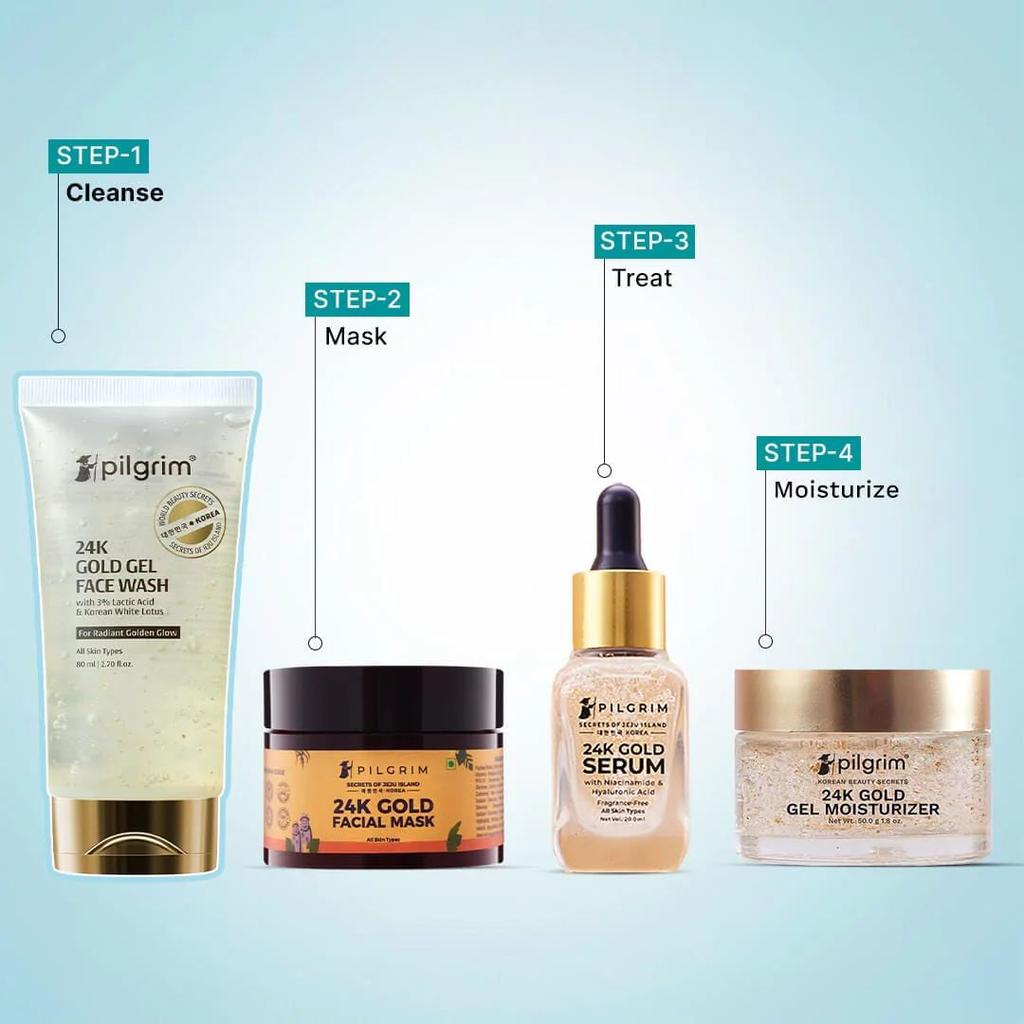 24K Gold Gel Face Wash