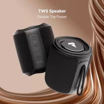 boAt Stone 350 | Wireless Speaker with 10W Stereo Sound, 12 Hours Nonstop Playtime, Lightweight Design, BT, TF Card & AUX Compatible — photo 4