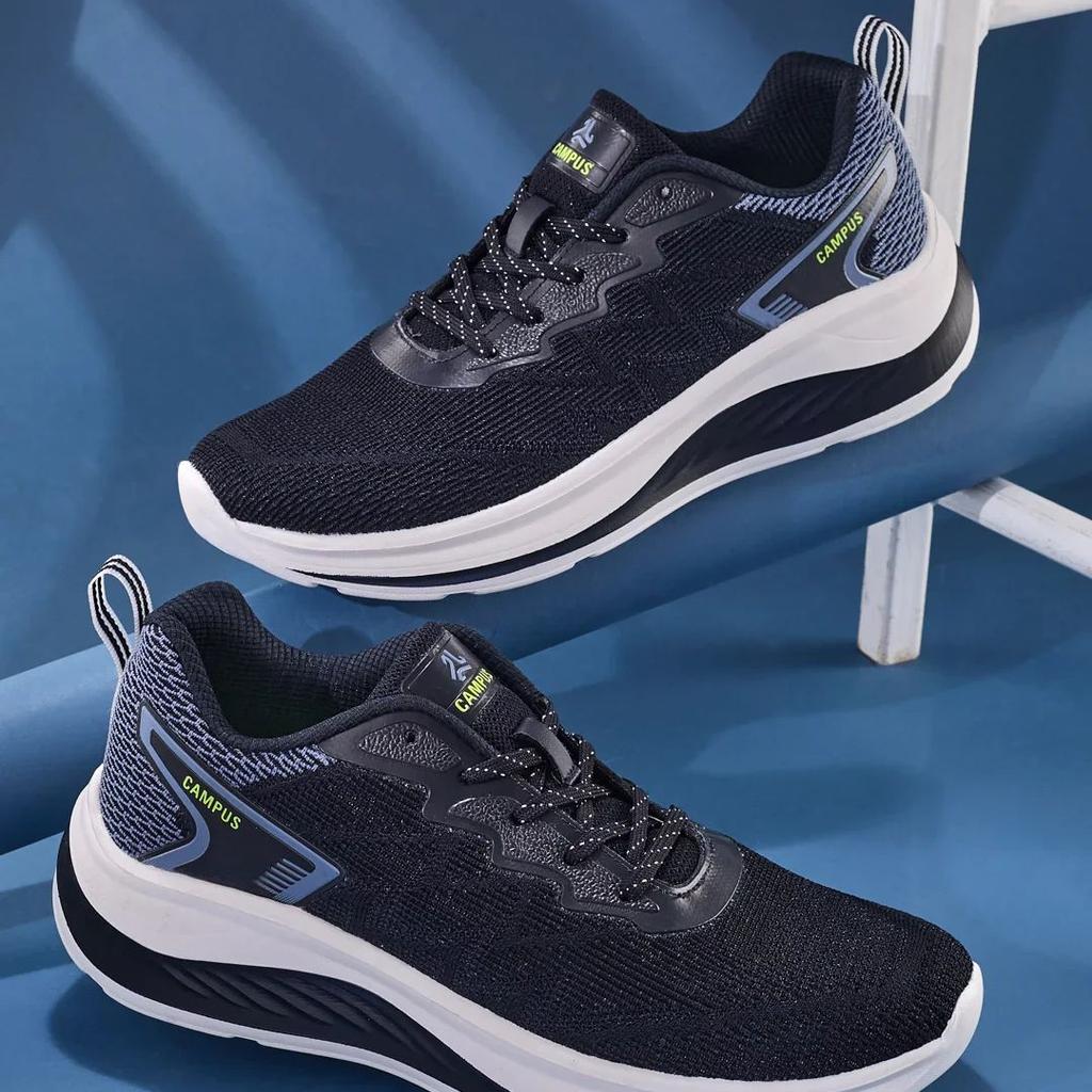 FYBER Navy Men's Running Shoes