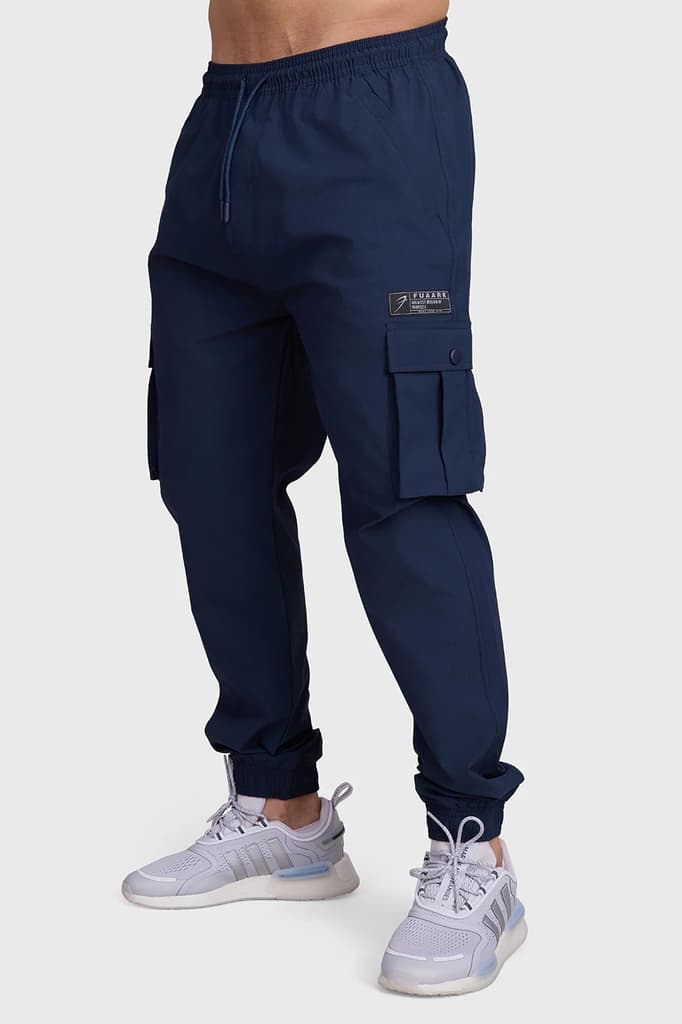 Script Cargo Joggers Dark Navy — photo 2
