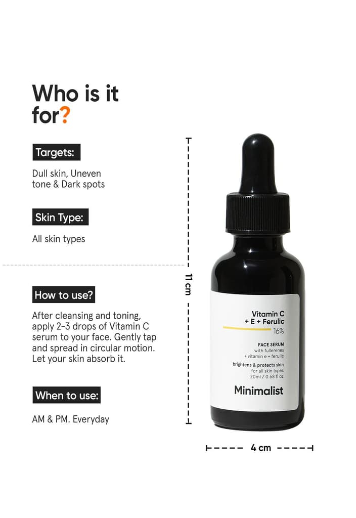 Vitamin C + E + Ferulic 16% Face Serum — photo 3