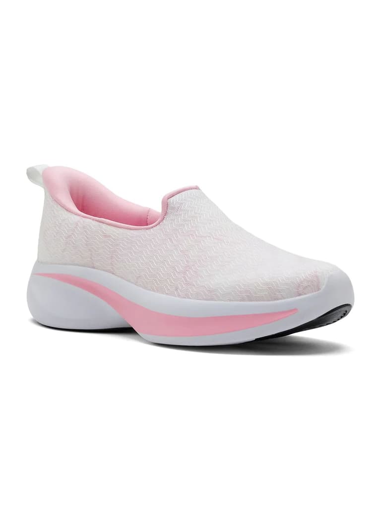 GRASP White Women's Walking Shoes — White / 4