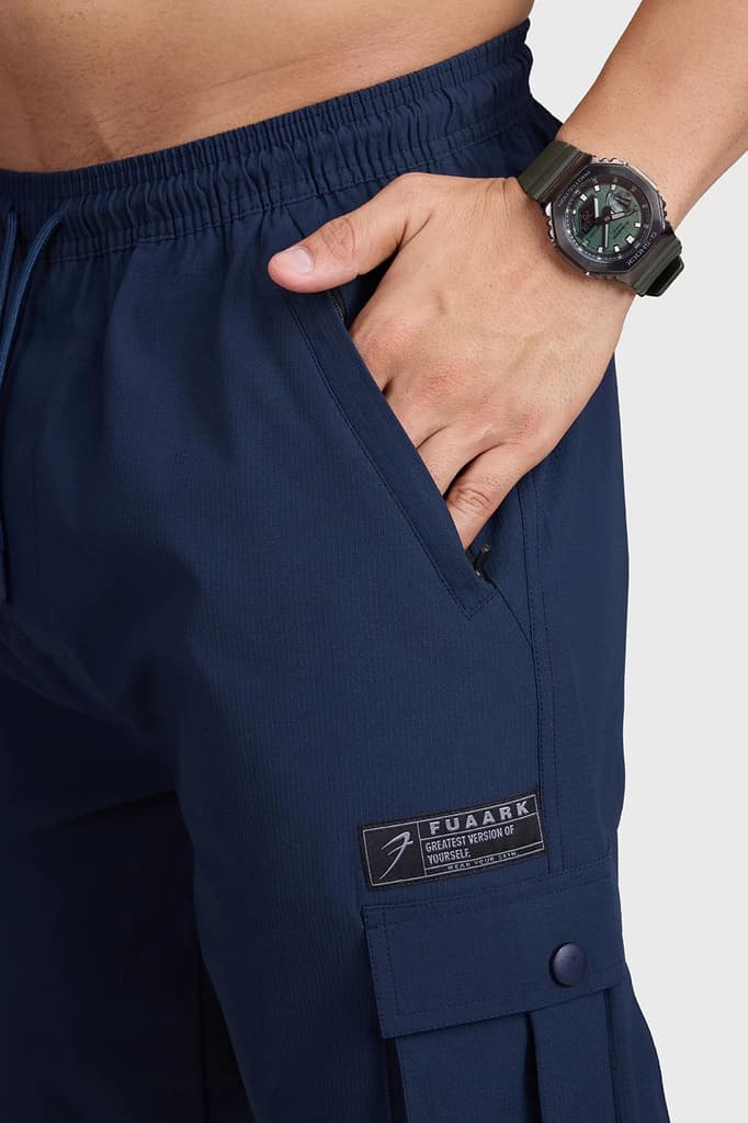 Script Cargo Joggers Dark Navy — photo 3