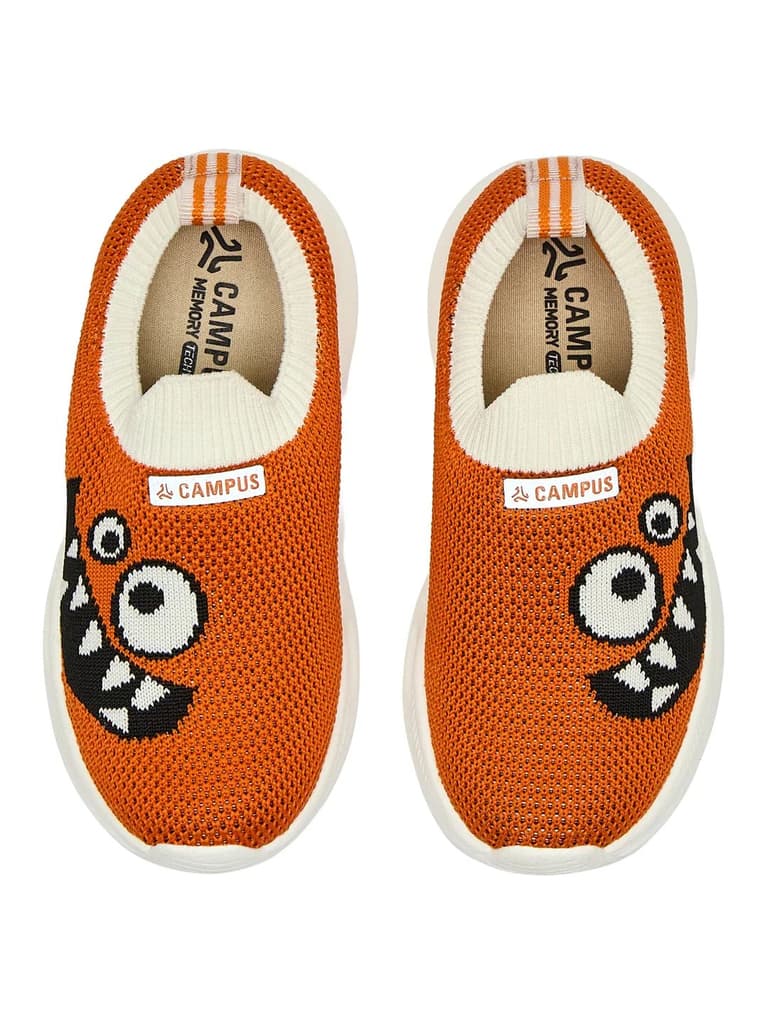 GALRO K Orange Kids Walking Shoes — photo 6