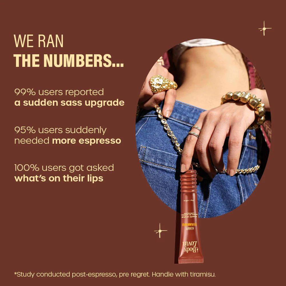 Kaapi Tiramisu Glassic Lip Balm by BodyLovin'