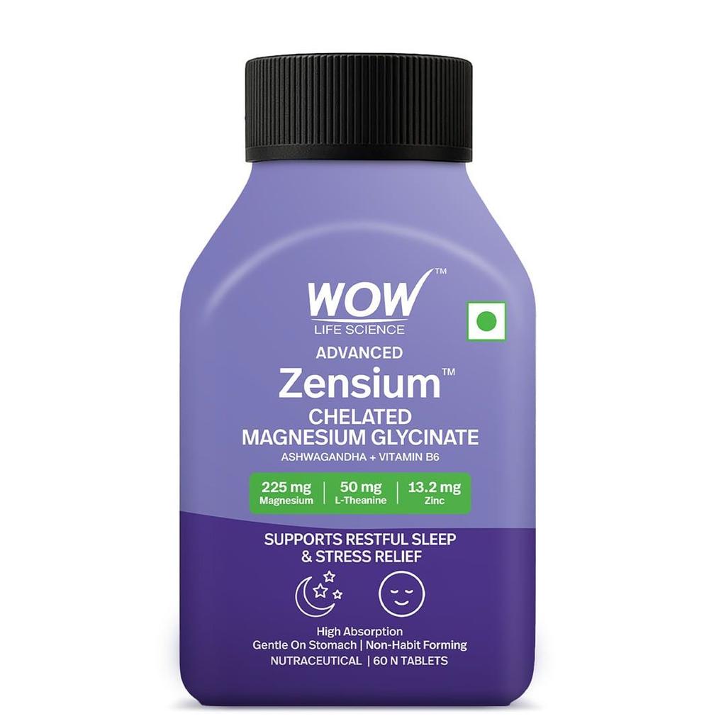 Zensium Chelated Magnesium Glycinate Enhanced Calmness & Daily Balance