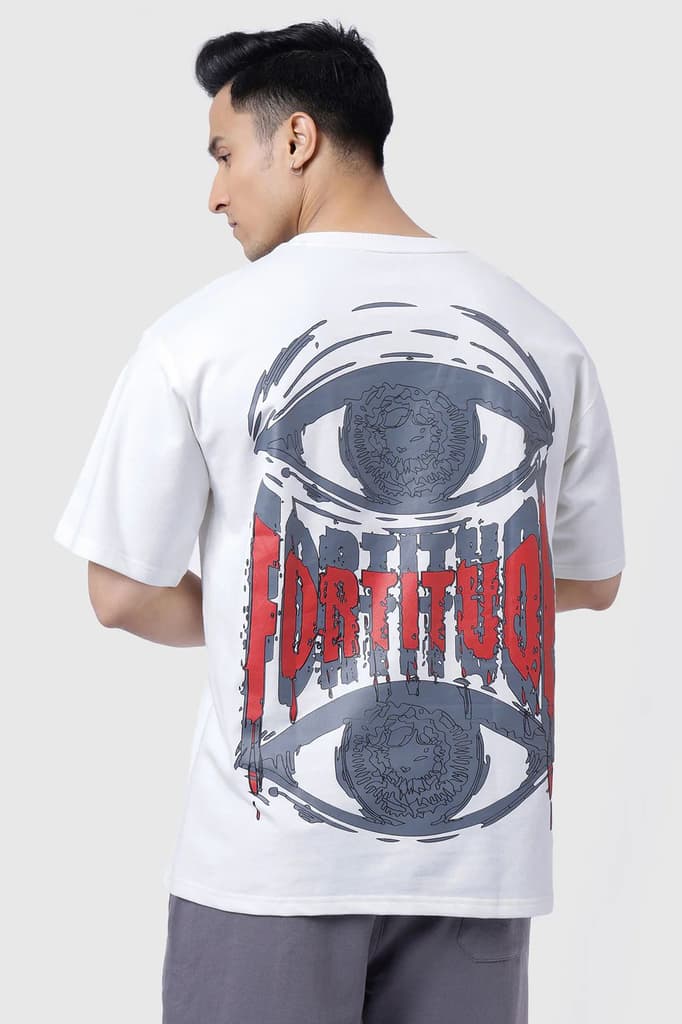 Fortitude Oversized T-shirt White — photo 2