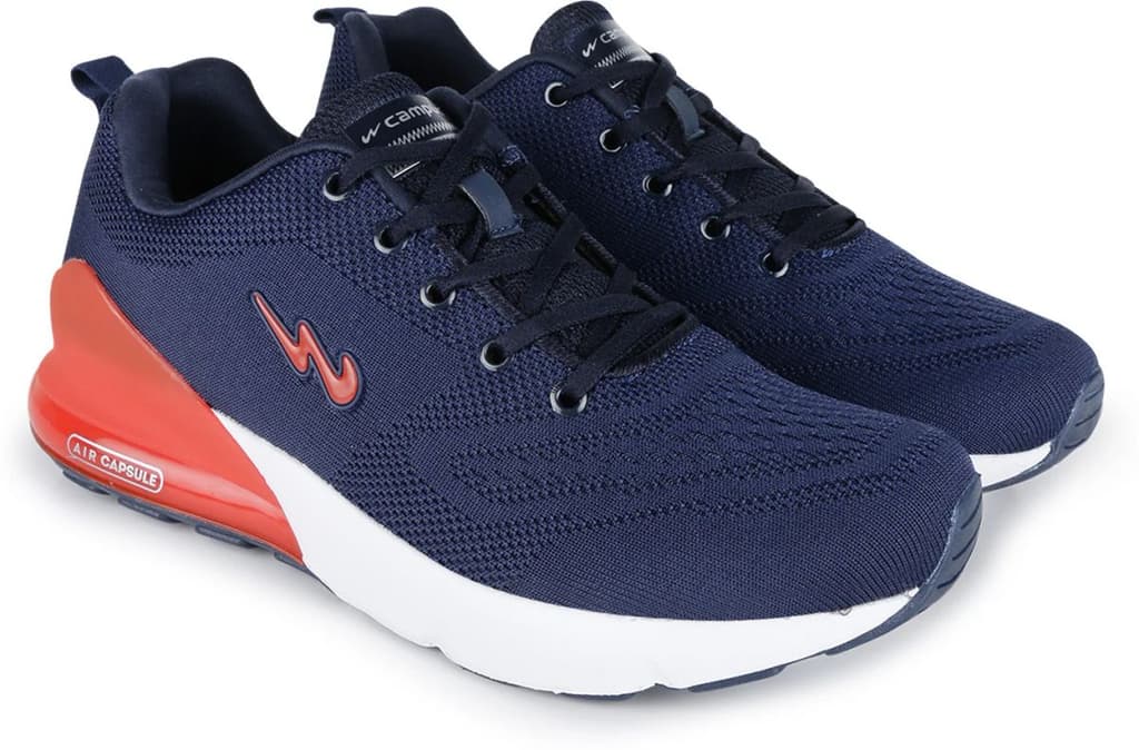 NORTH PLUS Navy Men's Running Shoes — photo 3