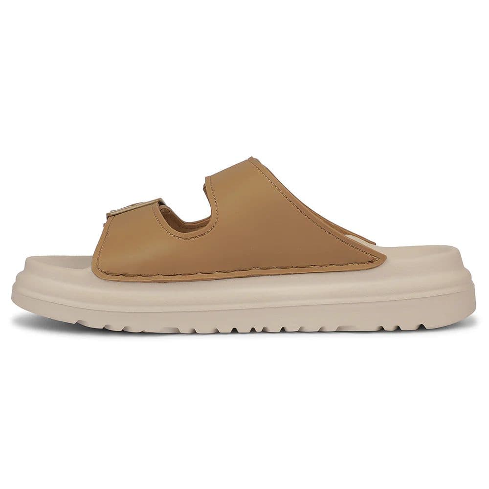 Healers ZQ-DMSL-07 Everday Comfort Tan Casual Slipn on Slippers for women by Liberty — photo 5