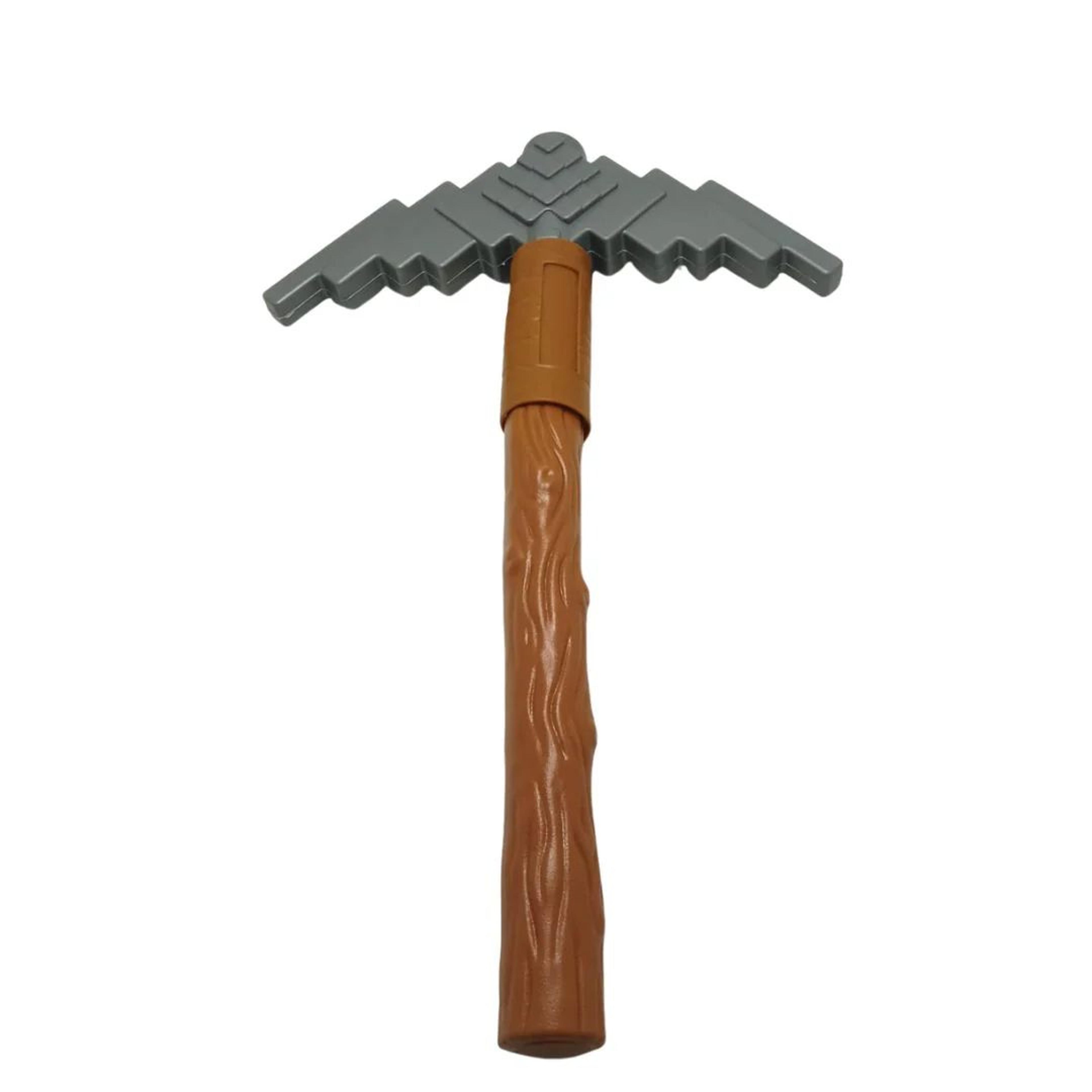 Pixel Block Toy Axe - Minecraft Inspired 3D PickAxe
