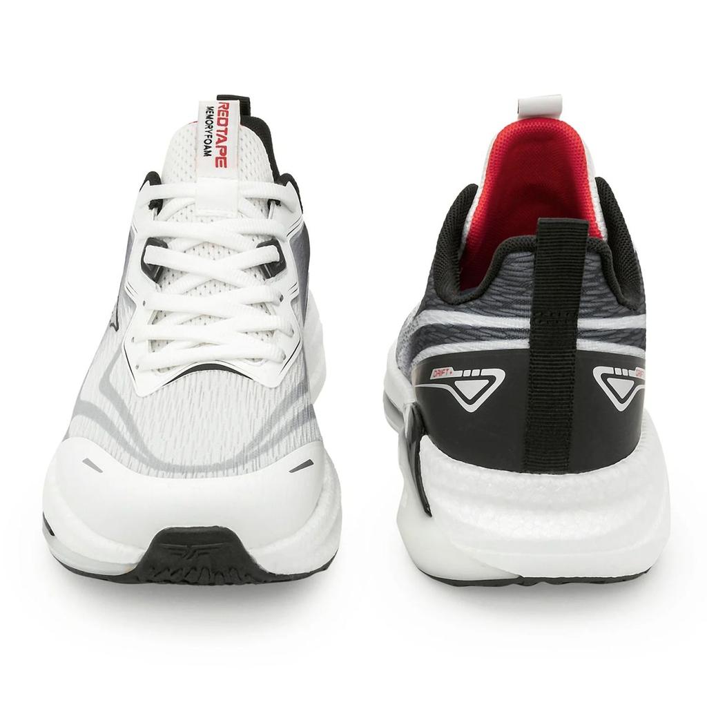 Athleisure Sports Shoes for Men in Grey and White | Low-Cut Shoes. — photo 4