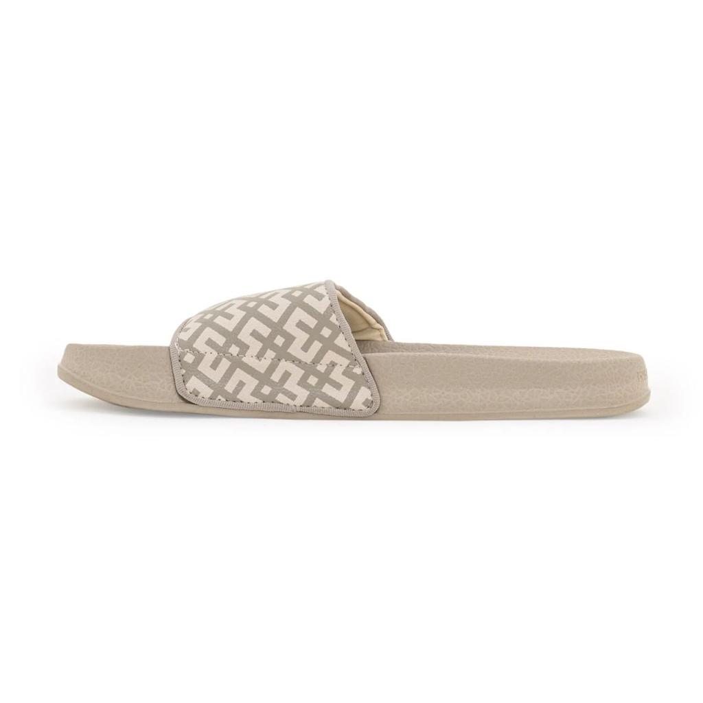 Sliders Flip-Flop for Women in Beige | Casual Pool Sliders. — photo 3